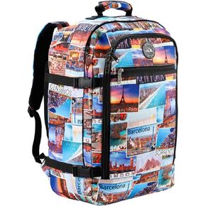 Metz 44L Travel Backpack Carry on Luggage Sized 55x40x20cm (22x16x8) Lightweight