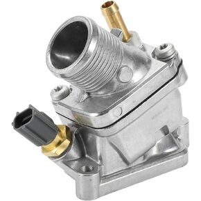 Inner Car Thermostat for Volvo C70 S60 V70 XC70 S80 Durable Engine Coolant Thermostat Housing Assembly No.31293698 Plastic 1 Pcs