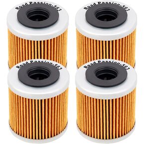 Road Passion Oil Filter for PIAGGIO BEVERLY 350 2011-2012(pack of 4)
