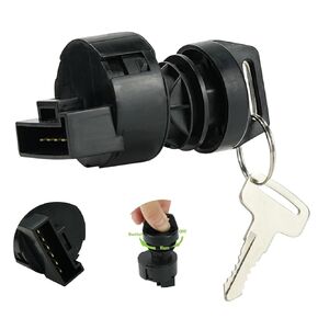 Ignition Key Switch 4011002 4012165 4010390 4012164 for Pola-RIS Sportsman 400 500 570 600 700 800 Ranger 400 425 500 570 700 800 900 1000 RZR 570 800 900 XP 1000 Magnum, 3 Position 6 Pins