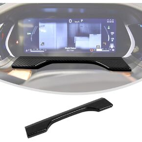 Linskip Carbon Fiber Dashboard Trim Compatible with 2021-2024 Jeep Grand Cherokee L & 2022-2024 Grand Cherokee, Dash Instrument Frame Cover for Jeep Grand Cherokee Interior Accessories