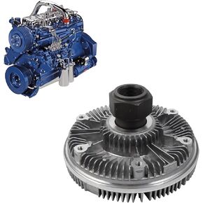 Dasbecan Engine Cooling Fan Clutch Compatible with International DT466E Diesel Engine Replace# 7203102 9902013 7C4Z8A616BA