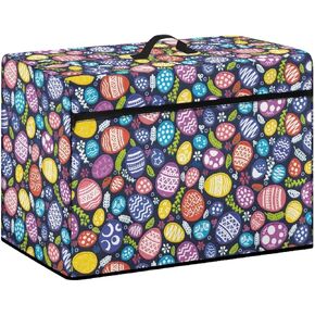 Peacock Sewing Machine Cover Protective Lightweight Sewing Machine Cover Dust Cover with Pockets Washable Soft Cover Simple for Storage