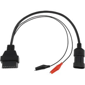 The Lord of the Tools 3 Pin to 16 Pin OBDII OBD2 Diagnostic Adapter Cable for Connecting OBD OBD II 16pin Diagnostic Tool Vehicle OBD-II Engine System Diagnostic Tools Parts