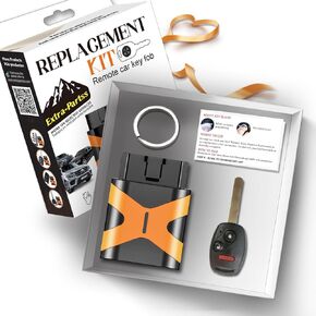 Simple Remote Replacement Kit for Honda OUCG8D-380H-A fits Accord 2003 2004 2005 2006 2007 4 Button