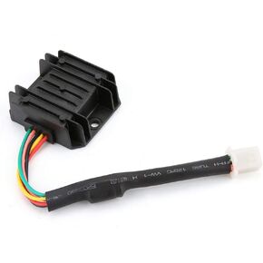 Motorcycle Regulator Rectifier, Universal 5 pin 5 wire Aluminum Motorcycle Regulator Rectifier Voltage Rectifier