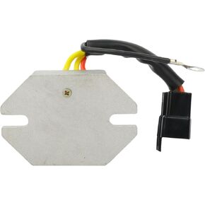OCPTY Voltage Rectifier Regulator Fits 1995-2001 for SKI-DOO SKANDIC 1999-2001 for MULA DELUXE 500 LC F 1997-2000 for MULA 500 DELUXE 1993 for MULA PLUS E 1993 for MULA PLUS EFI Rectifier