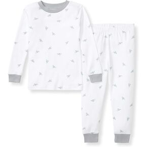 Burt's Bees Baby Baby Boys' Pajamas, Tee and Pant 2-Piece Pj Set, 100% Organic Cotton, Polar Mountain in Kuwait