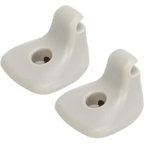 KIMISS Sunvisor Clip, 1 Pair Sun Visor Clip 1GW25DW1AA Portable Replacement for Chrysler Sebring 2008‑2010