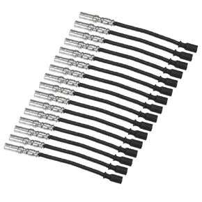 ACROPIX Car Spark Plug Coil Wires Ignition Coil Harness Cable 12mm Fit for Mercedes-Benz C CLK E G ML-Class No.1121500318/1121500418 - Pack of 16