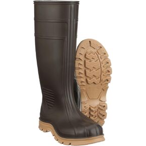 Barnyard Tuff Plain Toe Rubber Work Boot for Farm and Ranch