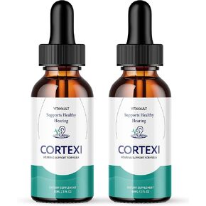 Cortexi Ear Drops - Cortexi Hearing Support Drops, Cortexi Drops, Cortexi Reviews - Promotes Auditory Clarity, Supports Healthy Hearing 2 Pack