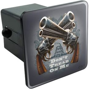 GRAPHICS & MORE Don't Tread On Me Pistols Guns Tea Party Tow Trailer Hitch Cover Plug Insert