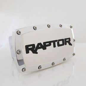 Billet Tow Hitch Cover for Ford Raptor (Chrome)