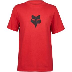 Fox Racing YOUTH FOX LEGACY SS TEE, FLAME RED, Medium