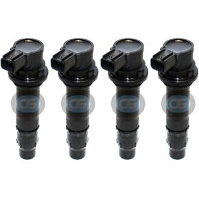 4-PACK ملف الإشعال متوافق مع Yamaha Yzf-r6 YZF R6 Yzfr6 (2003-2007) يشمل الضمان in Kuwait