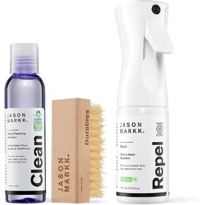 Jason Markk Essential Kit & Repel Spray, Shoe Cleaner, 3-Piece Set for Footwear