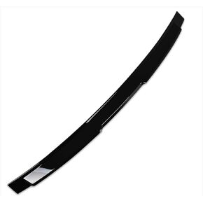 Beautost Fit for Toyota New Prius 2023 2024 Rear Trunk Wing Spoiler Cover Trim (Piano Black)