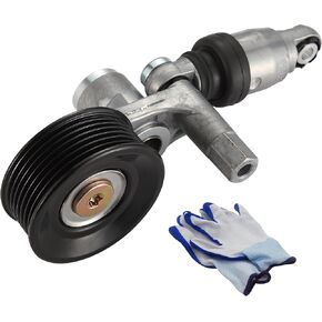 39339 Belt Tensioner Assembly With Pulley For Acura TLX 15-20 Honda Accord 13-17/Civic 16-22/CR-V 15-19 OE#89709 31170-5A2-A01 31170-5A2-A02 31170-5A2-A03 31170-5A2-015