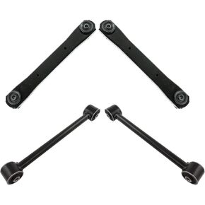 TRQ Front Upper & Lower Control Arm Set Compatible with 2006-2008 Dodge Ram 1500 2003-2009 Ram 2500 Ram 3500