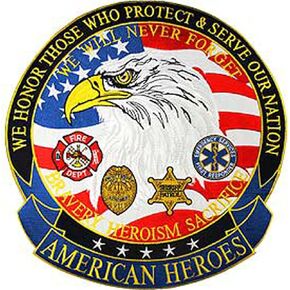 Eagle Emblem American Heroes Medium Patch