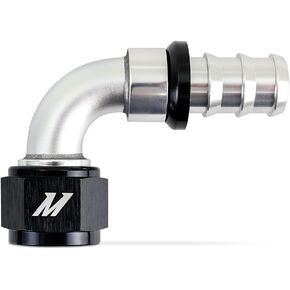 Mishimoto Push-Lock Fitting, 12AN, 90-Degree