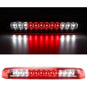 High Mount Stop Light 3rd Third Brake Light LED Truck Center Light Red Water Resistant Lens Cargo Lamp for 1999-2006 Chevrolet Silverado 1500 2500 3500/2007 Chevrolet Silverado Classic