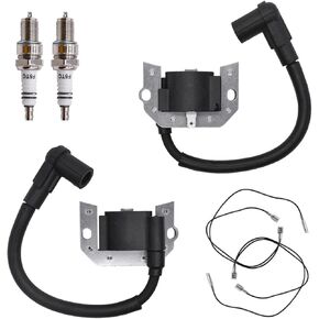 21171-7034 Ignition Coil Fits for Kawasaki 21171-7001 -7003-7006 -7022-7024 21171-7037 Compatible with FH381V FH451V FH500V FH531V FH541V FH580V FH601V FH641V FH680V For John Deere MIA11064 AM133525