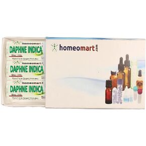 Daphne Indica Homeopathy Pellets (Pills) in 30C Potency, Pack of 3