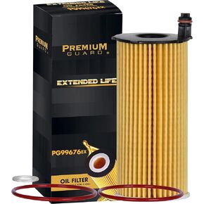 PG99676EX Extended Life Oil Filter up to 10,000 Miles | Fits 2023-22 Kia Carnival, 2023-21 Genesis GV80, 2023-22 Genesis GV70, 2023-21 Genesis G80, 2023-23 Genesis G90