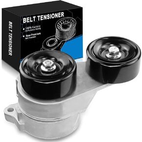 Belt Tensioner Assembly with Pulley for:-Honda Accord Odyssey Pilot Ridgeline for:-Acura MDX RL TL ZDX 2003 2004 2005 2006 2007 2008 2009 2010 2011 2012 2013 3.0L 3.2L 3.5L 3.7L V6 OE# 38332