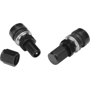 Show Chrome Accessories 5-801BK Straight Valve Stem