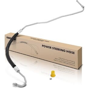 A-Premium Power Steering Pressure Hose Line Assembly Compatible with Ford F-350 2015-2016 F-250 F-350 F-450 F-550 Super Duty with 4 Bolt Valve Housing