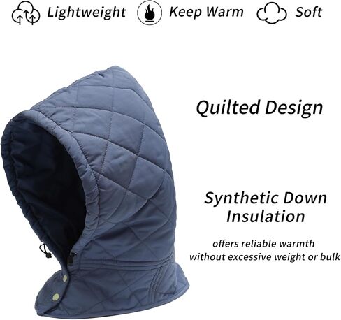 ZLYC Women Windproof Winter Hats Down Hooded Scarf Balaclava Beanie Warm Skull Cap in Kuwait