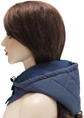ZLYC Women Windproof Winter Hats Down Hooded Scarf Balaclava Beanie Warm Skull Cap in Kuwait