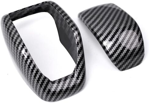 Suitable for RAV4 Highlander and Hybrid Models, Gear Cover Decoration, Shift Handle Interior Accessories, Automotive Supplies (Simulated Carbon Finish) in Saudi Arabia