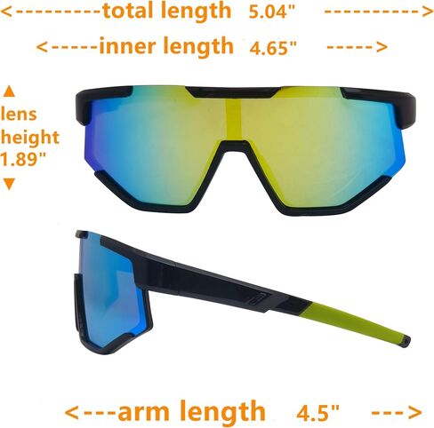 COOLSOME Kids Flexible Polarized Sunglasses with Strap Youth Sport Cycling Baseball for Boys Girls Age 6-12 in Saudi Arabia