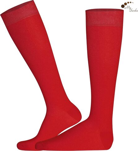 Mysocks Unisex 3 Pairs Knee High Plain Socks in Kuwait