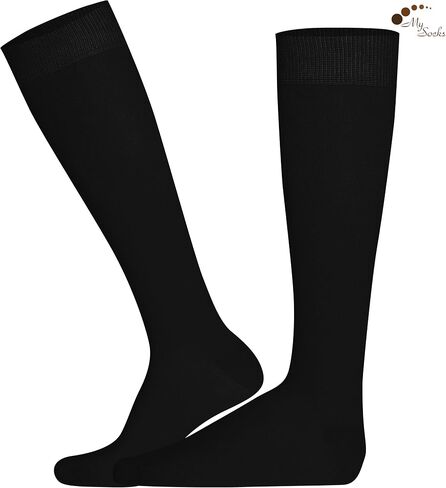 Mysocks Unisex 3 Pairs Knee High Plain Socks in Kuwait