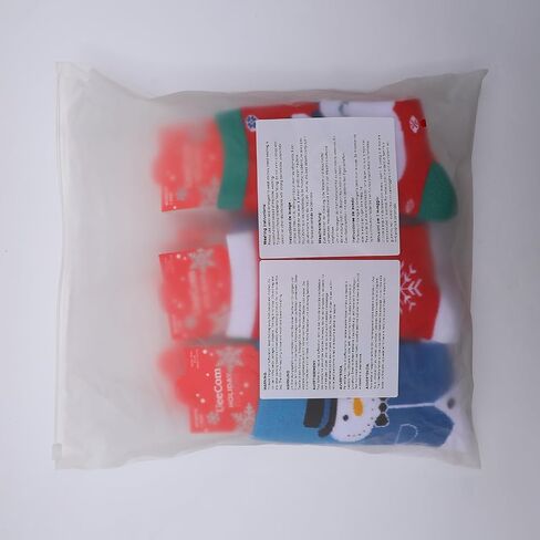 12 Pair Christmas Socks Unisex Holiday Crew Xmas Socks Novelty Funny Colorful Socks Snowman Santa Claus Elk Xmas Sock in Saudi Arabia