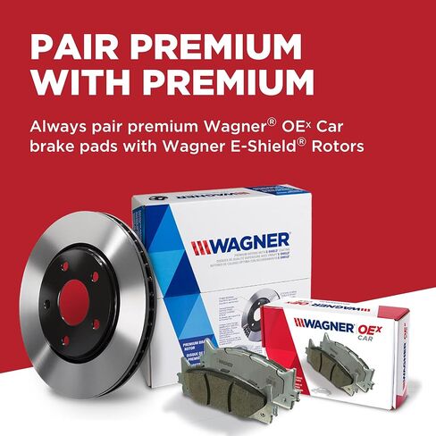 Wagner Brake OEX OEX1544 Disc Brake Pad Set Premium Ceramic in Saudi Arabia