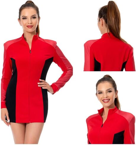 Women Cosplay Uniform Jacket Costume Halloween Outfit Suit Slim Fit Top Shirt in Kuwait