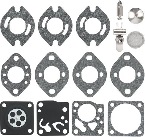 طقم إعادة بناء إصلاح المكربن ​​RK21 HU مناسب لمحركات سلسلة Tecumseh TC200 TC300 RK-18HU in Kuwait