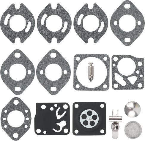طقم إعادة بناء إصلاح المكربن ​​RK21 HU مناسب لمحركات سلسلة Tecumseh TC200 TC300 RK-18HU in Kuwait
