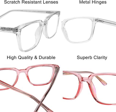 Yogo Vision 2 Pack Bifocal Reading Glasses Readers for Men Women Anti Glare Lightweight Eyeglasses in Kuwait