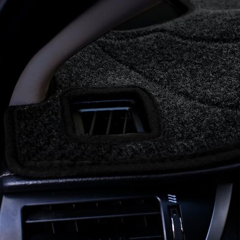 أغطية لوحة القيادة Coverking Custom Fit لموديلات مختارة من سيارات Lincoln Town - سجاد بولي (بيج) in Saudi Arabia