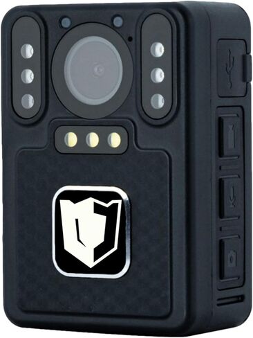 WiFi Body Camera with HD 2K Video Audio Recording - Body Worn Cam with 160° Wide View Lens, Night Vision | Smartphone Control, App Required Cam for Civilians, Security, Law Enforcement in Saudi Arabia