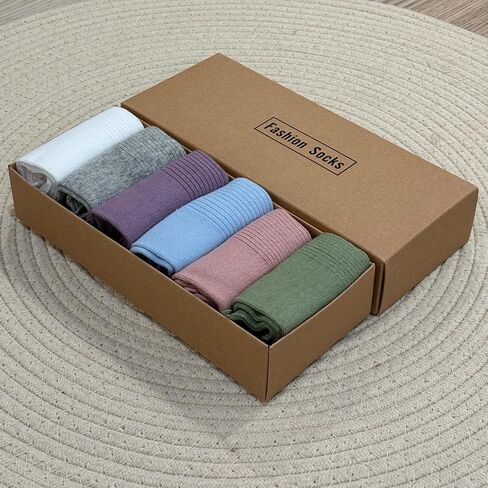 6 Pairs Ruffle Socks Women, Ruffle Turn-Cuff Casual Cute Girl Frilly Socks Breathable Cool Ruffle Ankle Socks in Saudi Arabia