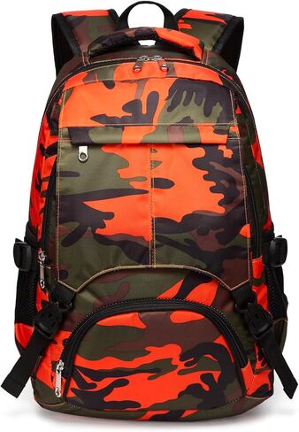BLUEFAIRY Kids Backpack for Boys Elementary Primary Middle School Book Bags Bookbags Back to School Bags Large Compartment Mochila Escolar para Niños Camouflage Green in Saudi Arabia