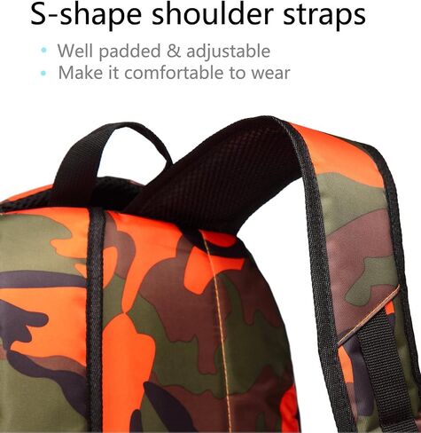 BLUEFAIRY Kids Backpack for Boys Elementary Primary Middle School Book Bags Bookbags Back to School Bags Large Compartment Mochila Escolar para Niños Camouflage Green in Saudi Arabia